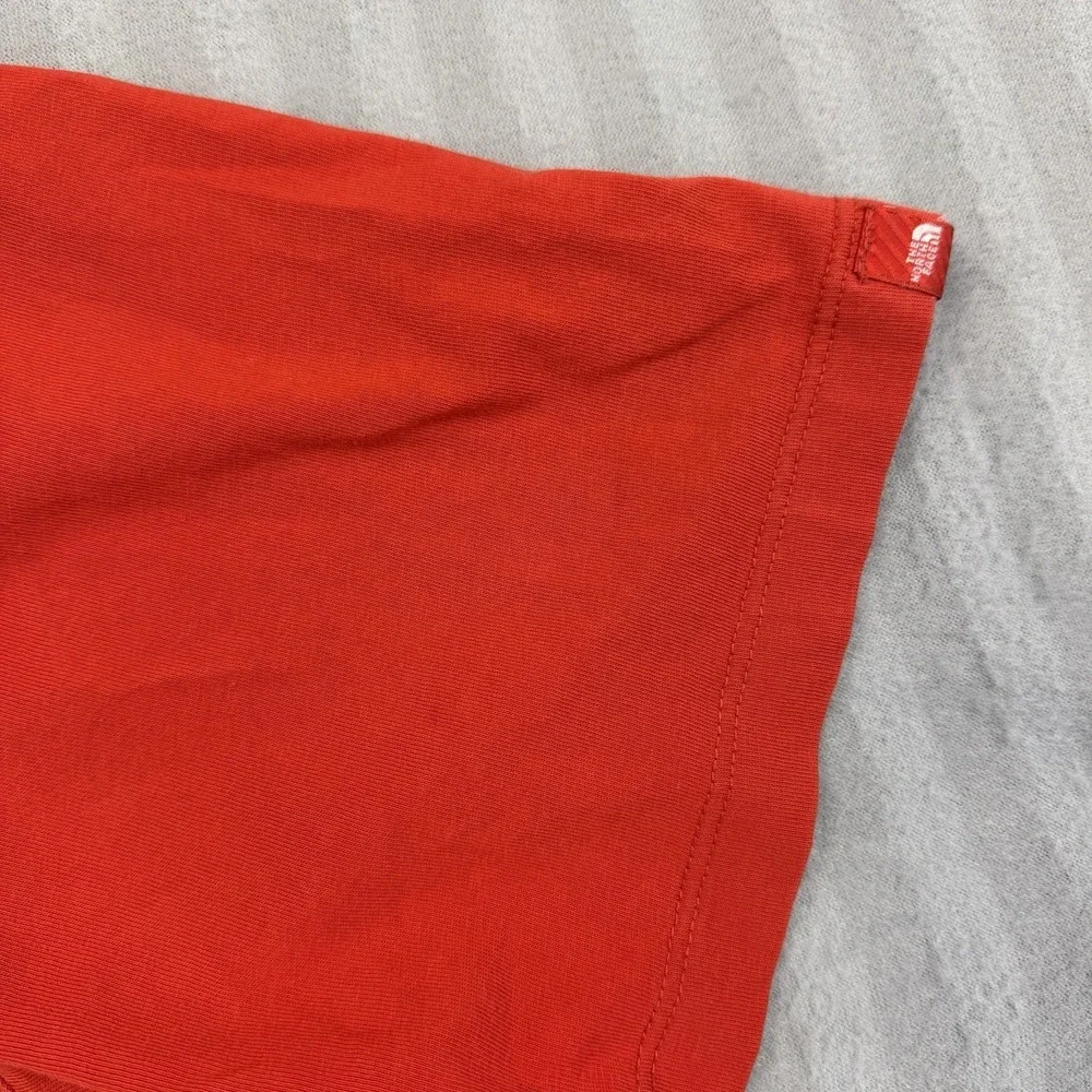 The North Face Shirt Mens XL Red Short Sleeve Tennis Golf Polo